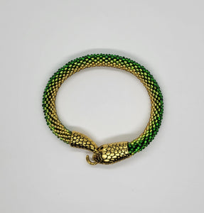 Beaded bracelet SNAKE - Lora's Treasures
