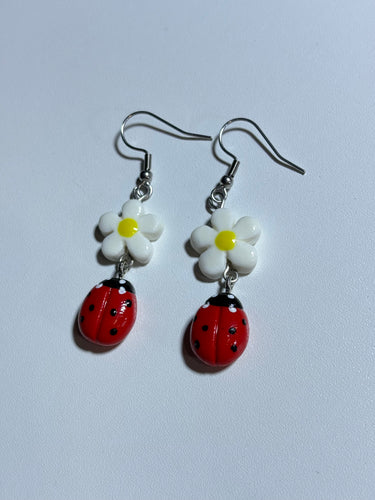 Ladybug Earrings