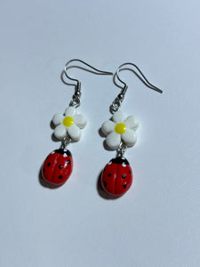 Ladybug Earrings