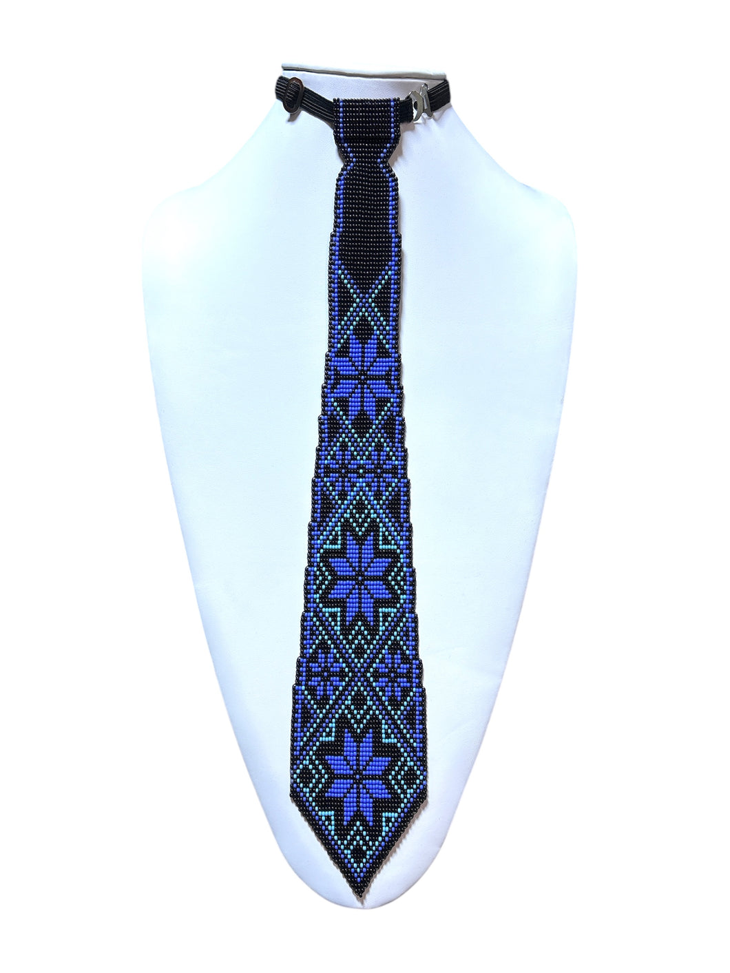 Tie Blue Geometry
