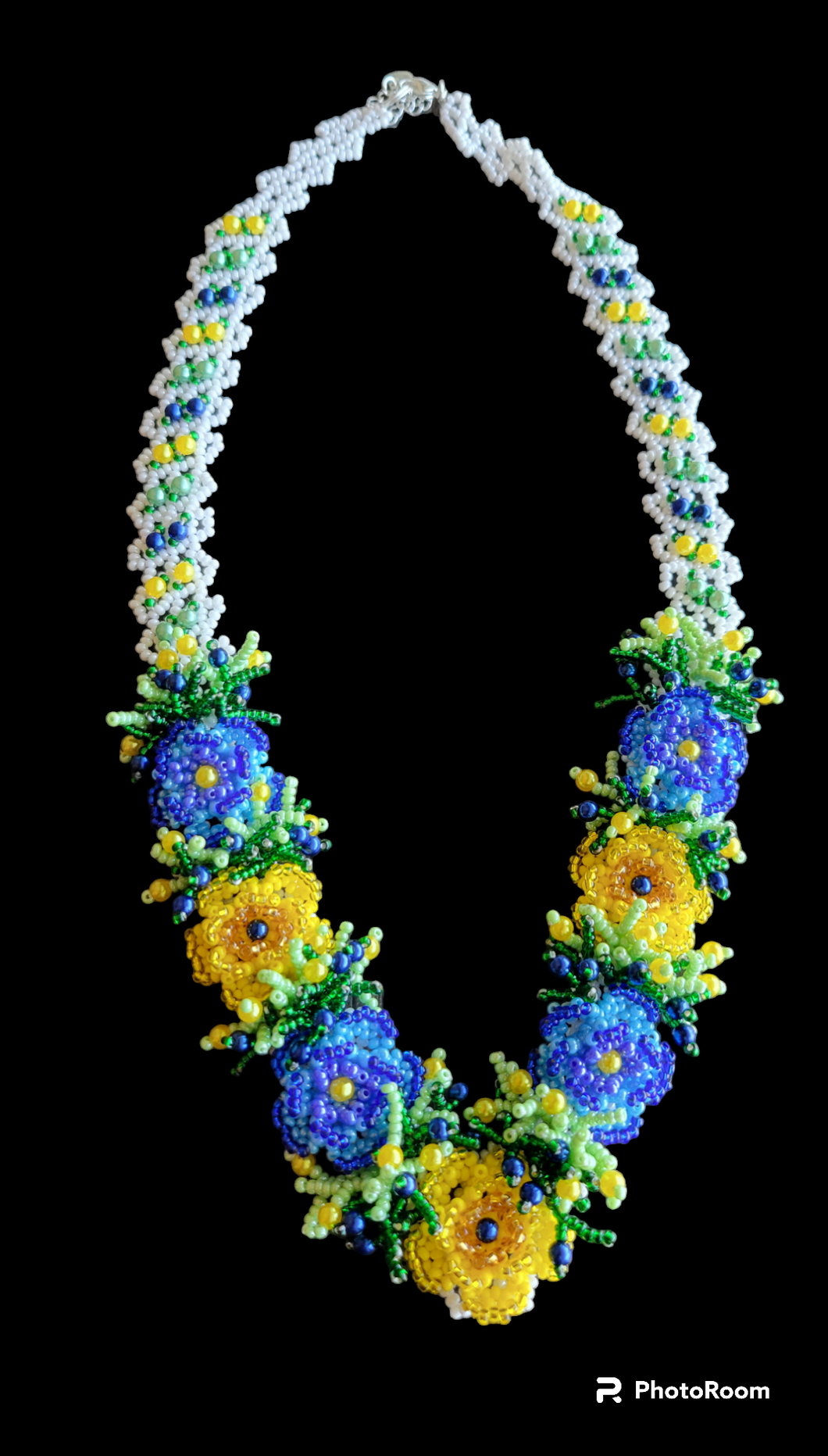 3D Flower necklace custom for Cindy - Lora's Treasures