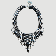 Choker beaded "Victorian style"