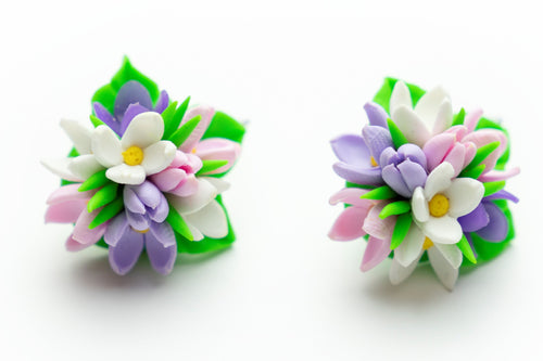 Spring Flower Earrings - Lora's Treasures