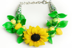 Bracelet "Sunflower" - Lora's Treasures