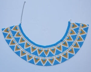 Beaded necklace "Collar" - Lora's Treasures